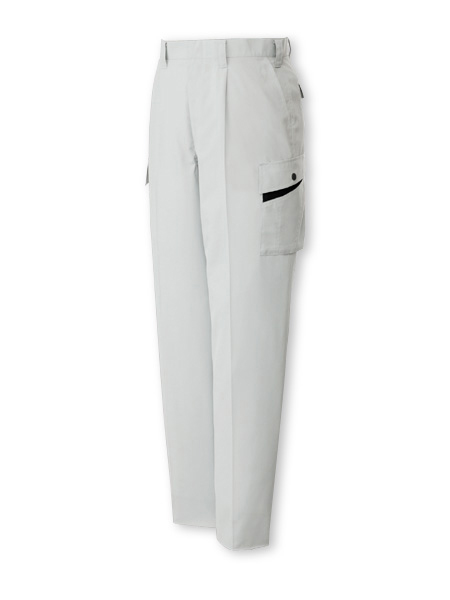 【JICHODO】 86002 エコ製品制電ワンタックカーゴパンツ [春夏]