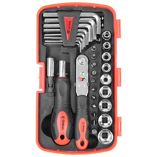 E-Value ドライバー&レンチセット EMT-35C」（4977292828284