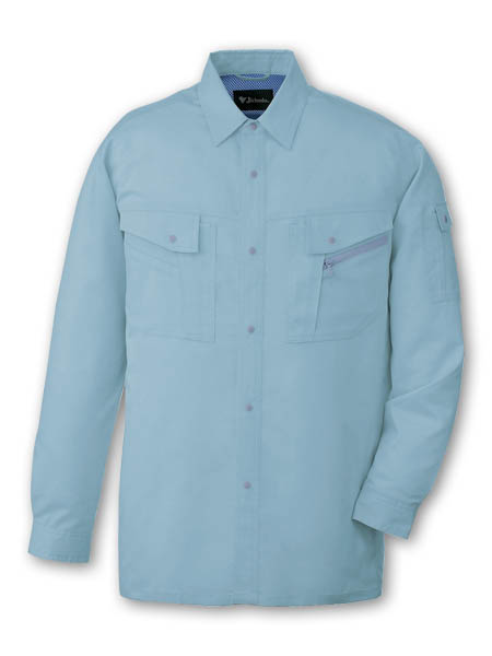 【JICHODO】 85704 エコ5バリュー長袖シャツ [春夏]