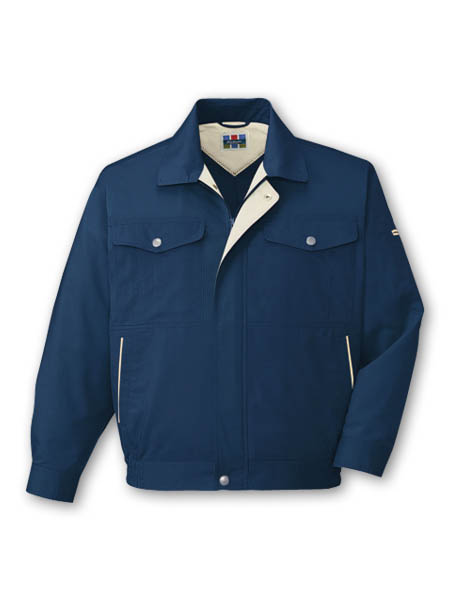 【JICHODO】 84700 エコ吸汗速乾長袖ブルゾン [春夏]