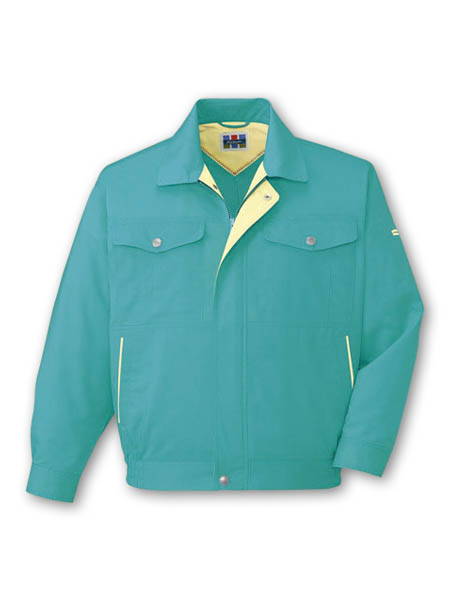 【JICHODO】 84700 エコ吸汗速乾長袖ブルゾン [春夏]