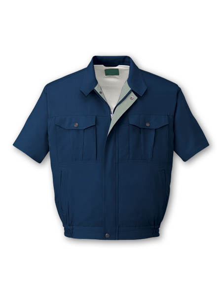 【JICHODO】 46910 エコ半袖ブルゾン [春夏]