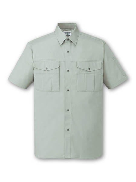 【JICHODO】 46114 エコ半袖シャツ [春夏]