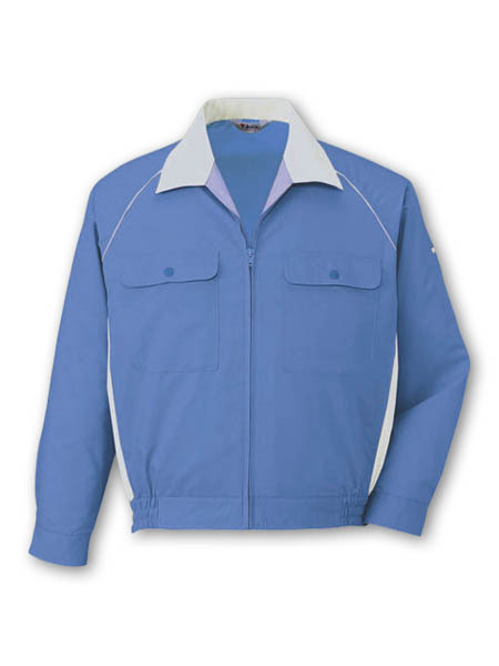 【JICHODO】 46800 エコ製品制電長袖ブルゾン [春夏]