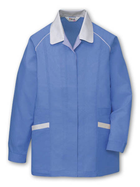 【JICHODO】 46825 エコ製品制電長袖スモック [春夏]