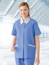 【JICHODO】 46806 エコ製品制電レディースツータックパンツ(裏付) [春夏]