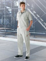 【JICHODO】47510 抗菌防臭半袖ブルゾン [春夏]