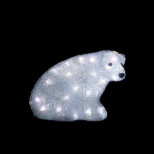 LEDジョイントモチーフ　白クマ(小)B SJ-F31-JT