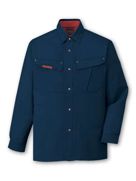 【JICHODO】 47504 抗菌防臭長袖シャツ [春夏]