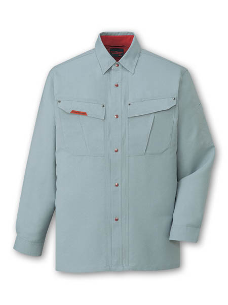 【JICHODO】 47504 抗菌防臭長袖シャツ [春夏]