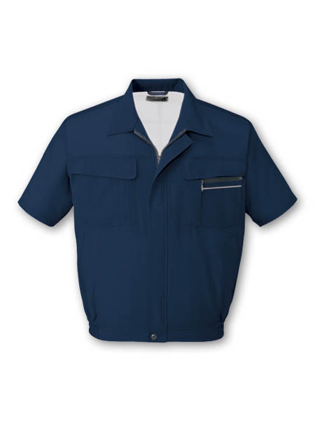 【JICHODO】 46510 エコ半袖ブルゾン [春夏]