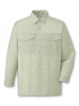 【JICHODO】 44604 エコストレッチ長袖シャツ [春夏]