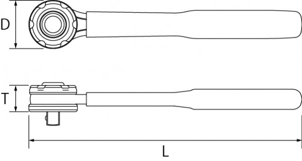 絶縁ラチェットハンドル(差込角9.5mm・12.7mm)