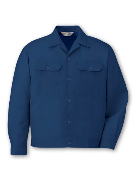 【JICHODO】 2158 エコ製品制電長袖ジャンパー [春夏]