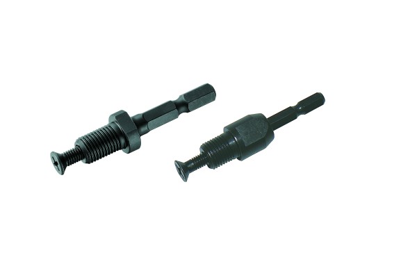 ドリルチャック用替えシャンク(ビス付き)