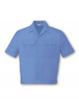 【JICHODO】 2157 エコ製品制電半袖ジャンパー [春夏]