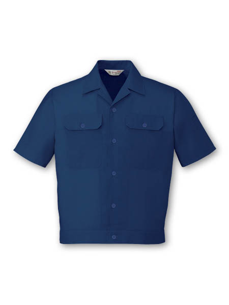 【JICHODO】 2157 エコ製品制電半袖ジャンパー [春夏]