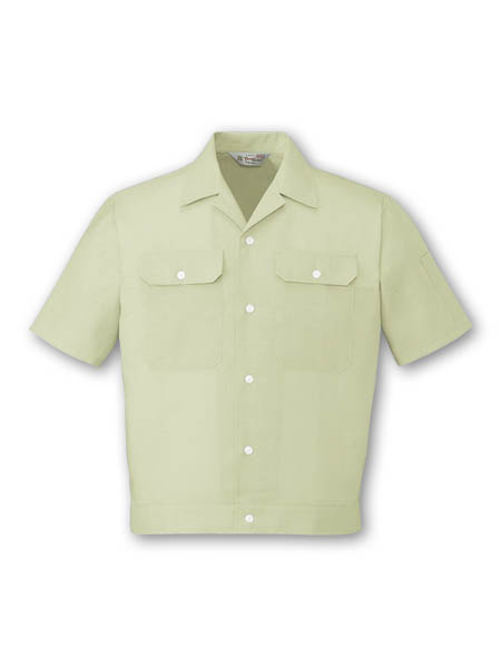 【JICHODO】 2157 エコ製品制電半袖ジャンパー [春夏]