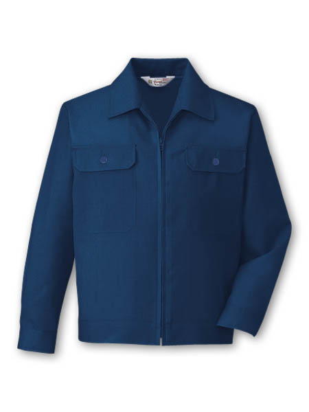 【JICHODO】 2161 エコ製品制電長袖ジャンパー [春夏]