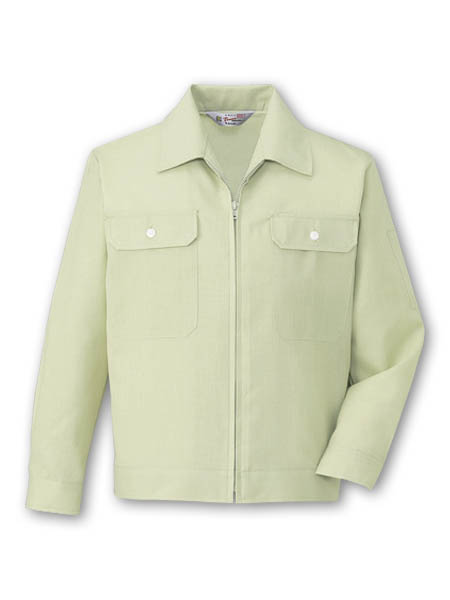 【JICHODO】 2161 エコ製品制電長袖ジャンパー [春夏]