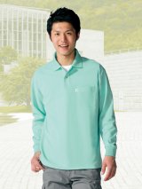 【JICHODO】 46634 エコ長袖ポロシャツ [春夏]