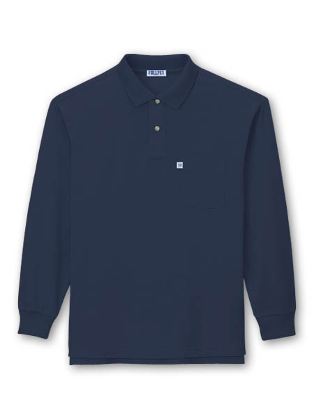 【JICHODO】 46634 エコ長袖ポロシャツ [春夏]