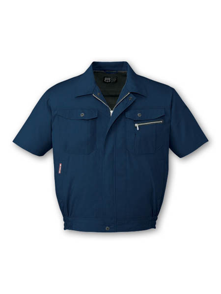 【JICHODO】 84110 エコ3バリュー半袖ブルゾン [春夏]