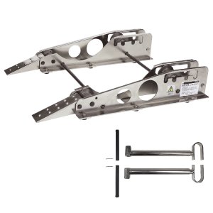 ケーブルドラムローラー(飛び出し防止装置付) KDR-1200-SET