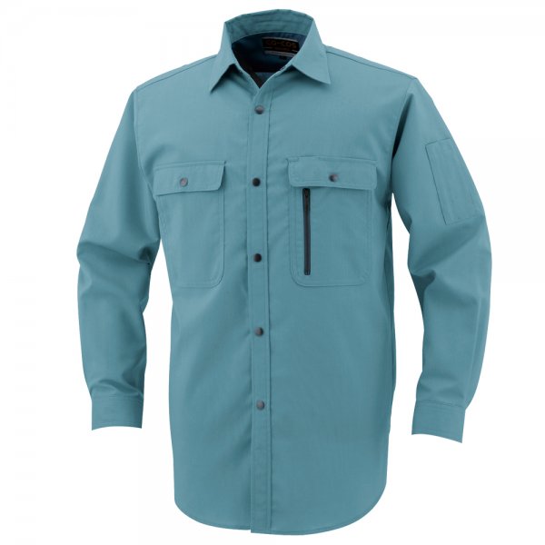 H-198 エコストレッチ長袖シャツ