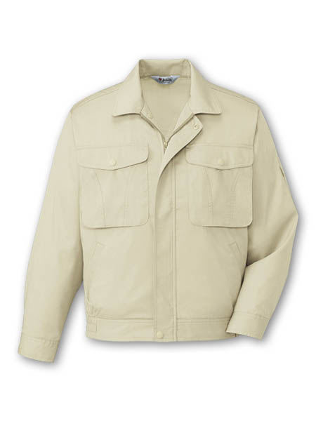 【JICHODO】 44300 エコ製品制電長袖ブルゾン [春夏]