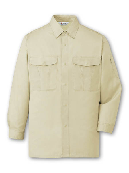 【JICHODO】 44304 エコ製品制電長袖シャツ [春夏]