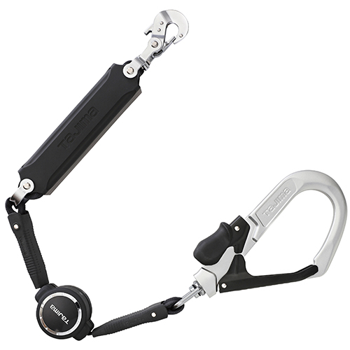 タジマ ハーネス用ランヤード ER150 ダブルL6 Tajima] A3ER150-WL2-2 ハーネス用ランヤードER150ダブル L2 125㎏用