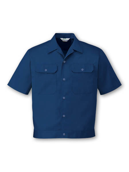 【JICHODO】 6057 エコ製品制電半袖ジャンパー [春夏]