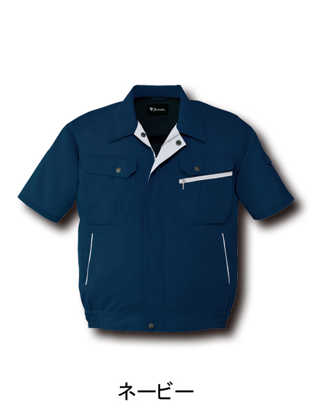 【JICHODO】 86210 接触冷感半袖ブルゾン [2013春夏]