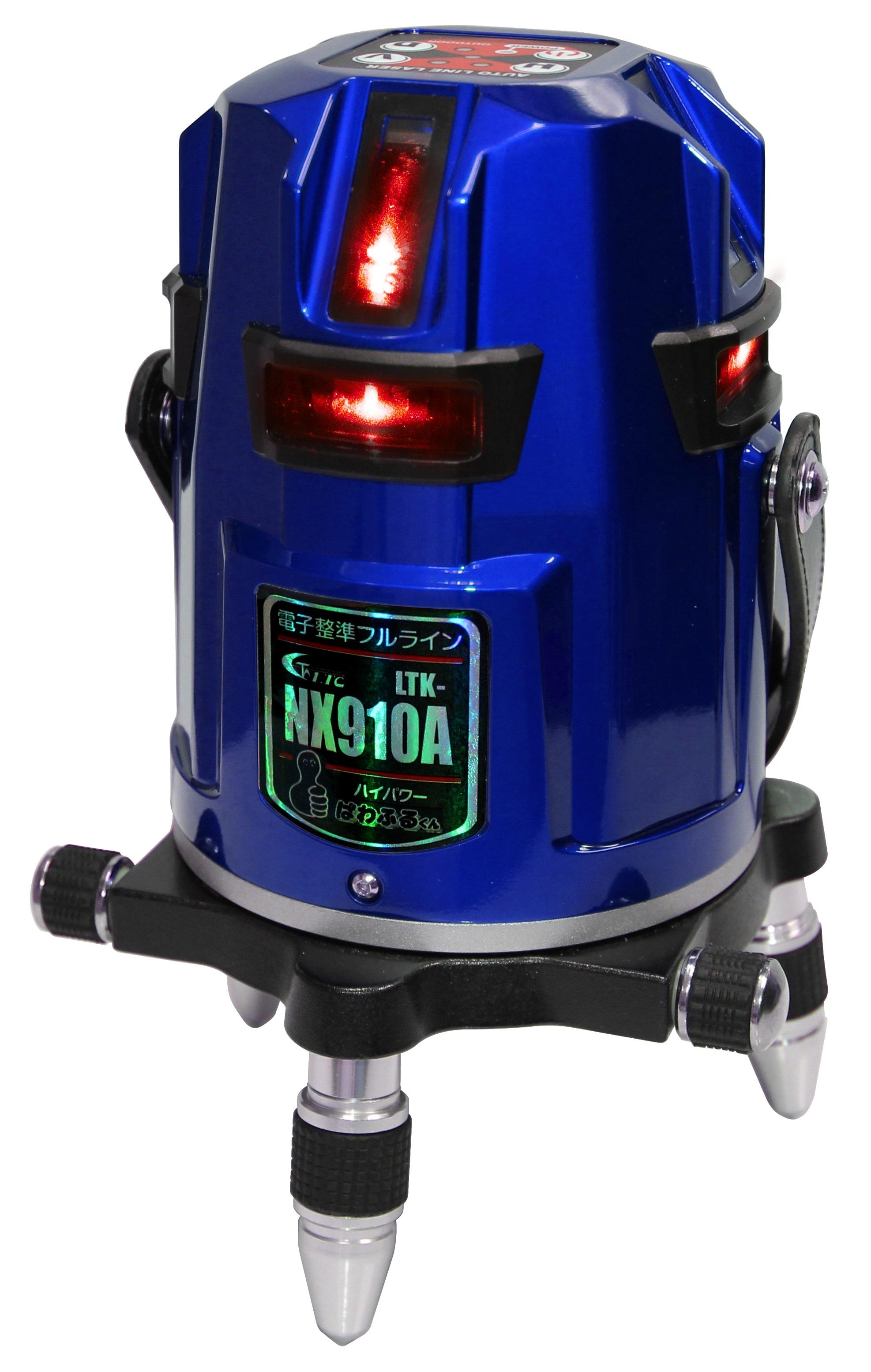 テクノ LTK-NX910A レーザ墨出し機 ケース汚れ有 付属品/説明書有