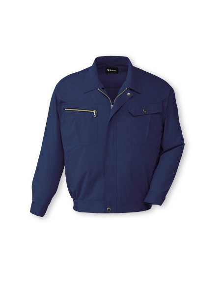 【JICHODO】 86100 ストレッチ長袖ブルゾン [春夏]