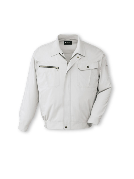 【JICHODO】 86100 ストレッチ長袖ブルゾン [春夏]