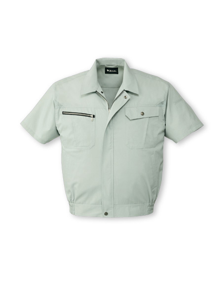 【JICHODO】 86110 ストレッチ半袖ブルゾン [春夏]