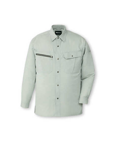 【JICHODO】 86104 ストレッチ長袖シャツ [春夏]