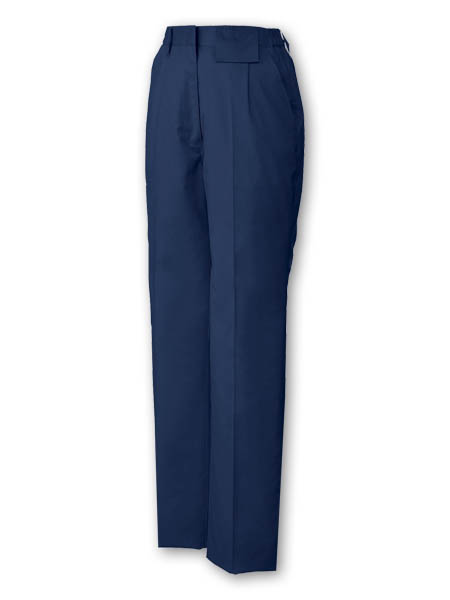 【JICHODO】 85606 製品制電ストレッチレディースワンタックパンツ [春夏]