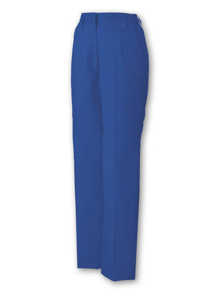 【JICHODO】 85606 製品制電ストレッチレディースワンタックパンツ [春夏]