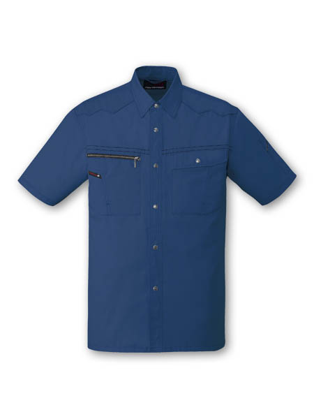 【JICHODO】 85014 半袖シャツ [春夏]