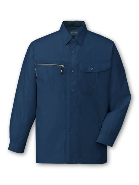 【JICHODO】 84804 吸汗速乾長袖シャツ [春夏]