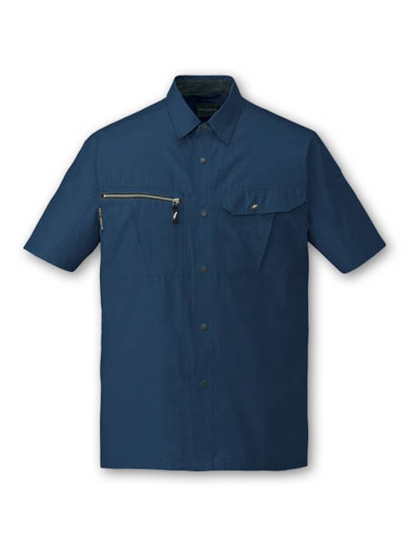 【JICHODO】 84814 吸汗速乾半袖シャツ [春夏]