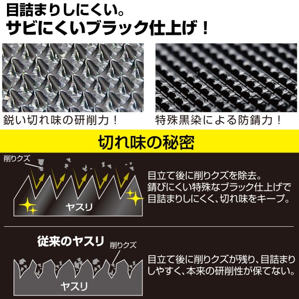 ジェットブラックヤスリ