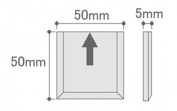 STS境界用標示板 SH-5 2穴