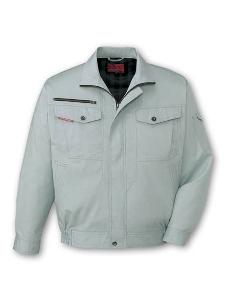 【JICHODO】 84200 ストレッチ長袖ブルゾン [春夏]