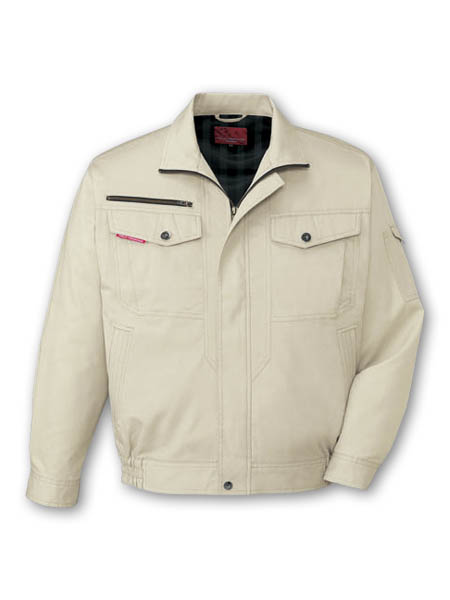 【JICHODO】 84200 ストレッチ長袖ブルゾン [春夏]