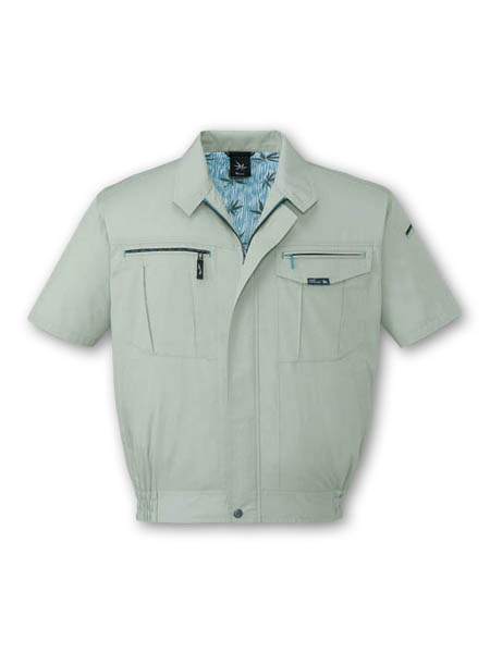 【JICHODO】 84010 半袖ブルゾン [春夏]