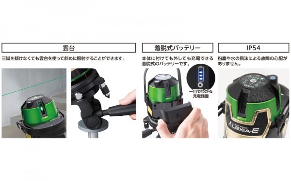 レーザーロボ LEXIA-E 51AR グリーン